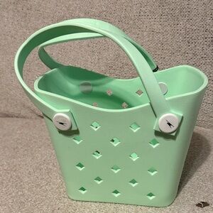 Mint Green Tote Bag